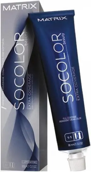 Matrix Socolor Beauty Extra Coverage 505BC Light Brown Brown Copper Permanent Hair Color 3.1oz 90ml