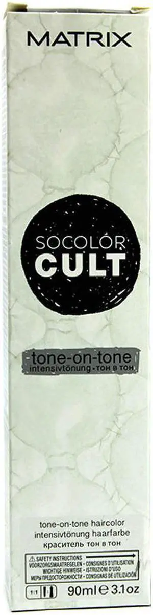 Matrix Socolor Cult Tone-On-Tone Clear Demi-Permanent Color 3oz 90g