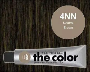 Paul Mitchell The Color 4NN Neutral Neutral Brown Permanent Cream Hair Color 3oz 90ml