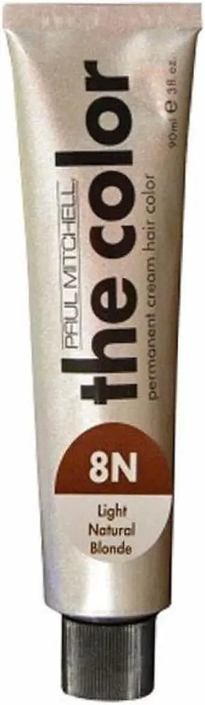Paul Mitchell The Color 8N Light Blonde Permanent Cream Hair Color 3oz 90ml