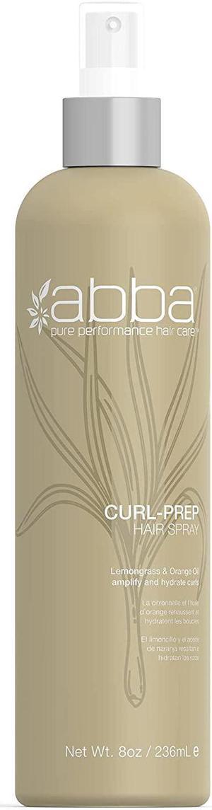 Abba Curl-Prep Hair Spray Amplify And Hydrate Curls 8oz 236ml