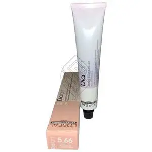 Loreal Professionnel Paris Dia Light #5.66 Ruby Demi-Permanent Acidic Gel-Creme Hair Color No Ammonia Original-5.66/5RR 1.7oz 50ml