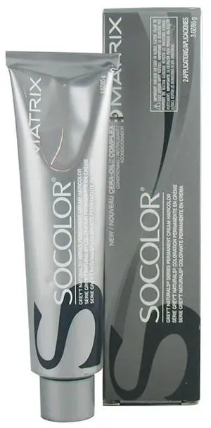 Matrix Socolor Extra Coverage 508NA Medium Blonde Neutral Ash Permanent Cream Hair Color 3oz 90ml Matrix Socolor Extra Coverage 508NA Medium Blonde Neutral Ash Permanent Cream Hair Color 3oz 90ml