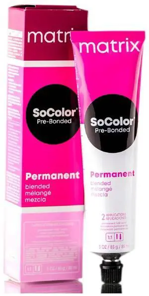 Matrix SoColor Pre-Bonded 9CG Light Blonde Copper Gold Permanent Cream Hair Color 3oz Matrix SoColor Pre-Bonded 9CG Light Blonde Copper Gold Permanent Cream Hair Color 3oz