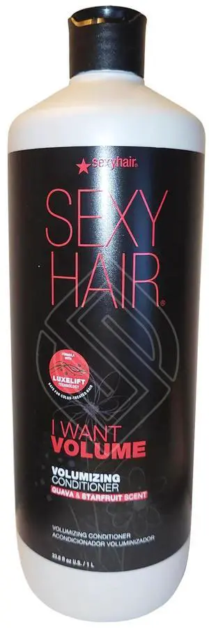 Sexy Hair I Want Volume Volumizing Conditioner 33.8oz 1000ml Sexy Hair I Want Volume Volumizing Conditioner 33.8oz 1000ml