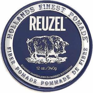 ZZRST Reuzel Holands Finest Ointment Fiber Pomade Blue Tin 12 Ounce