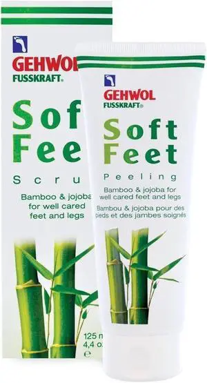 Gehwol Fusskraft Gehwol Soft Feet Scrub Peeling Bambou Jojoba Feet Legs 4.4oz