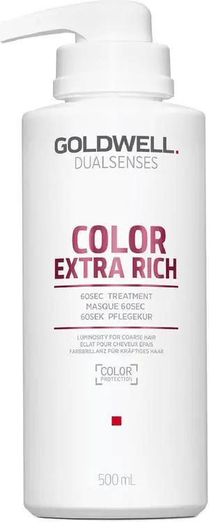 Goldwell Dualsenses Color Extra Rich 60Sec Treatment  16.9 Ounce 500 Milliliters