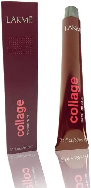 Lakme Collage 5/06 Creme Hair Color Warm Light Brown 2.1 Ounce 60 Milliliters