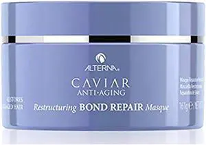 Alterna Caviar Anti-Aging Masque Restructuring Bond Repair Restores Damaged Hair 5.7 Ounce 161 Gram