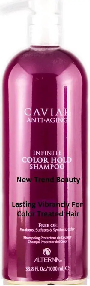 Alterna Caviar Anti-Aging Infinite Color Hold Shampoo Lasting Vibrancy For Color Treated Hair 33.8 Ounce