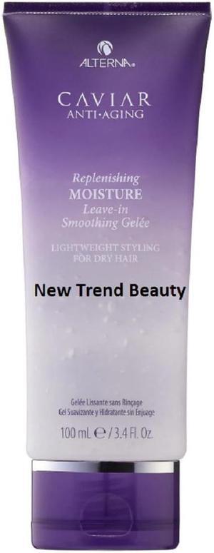 Alterna Caviar Anti-Aging Replenishing Moisture Leave-In Smoothing Gelee Lightweight Styling For Dry Hair 3.4 Ounce