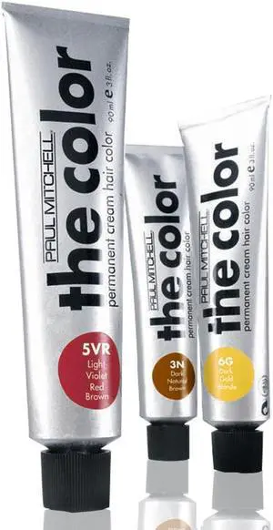 Paul Mitchell The Color Permanent Cream Hair Color 3oz 4RV Red Violet Brown