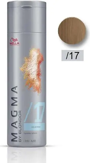 Wella Magma /17 By Blondor 2/0-6/0 Ash Brunette 4 Ounce 120 Milliliters