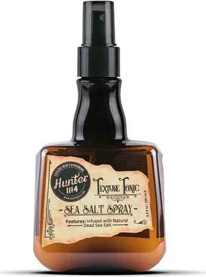Hunter 1114 Sea Salt Spray Texture Tonic Luxury Men's Grooming8.5 Ounce 250 Gram