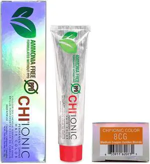 ZZRST Farouk CHI Ionic Permanent Shine Color Medium Copper Gold 8CG 3 Ounce