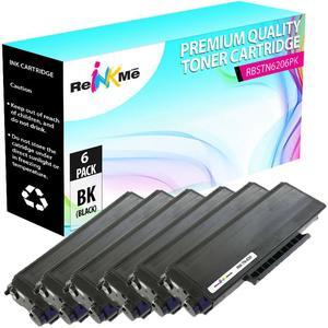 ReInkMe 6 Pack Compatible TN-620 Toner Cartridge for Brother DCP-8085 MFC-8480