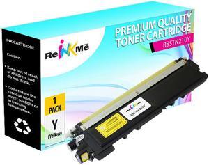 ReInkMe Compatible TN-210 Yellow Toner Cartridge for Brother HL-3040 MFC-9120