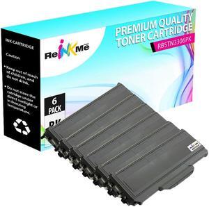 ReInkMe 6 Pack Compatible TN-330 Toner Cartridge for Brother HL-2170 MFC-7440N