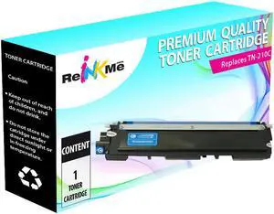 ReInkMe Compatible TN-210 Cyan Toner Cartridge for Brother HL-3040 MFC-9010CN