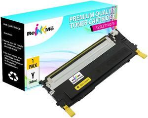 ReInkMe Compatible Y407S Yellow Toner Cartridge for Samsung CLP-325 CLX-3185FW