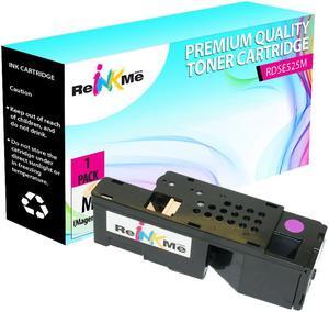 ReInkMe Compatible 593-BBJV Magenta Toner Cartridge for Dell E525W Printer