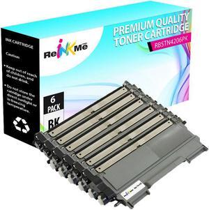 ReInkMe 6 Pack Compatible TN-420 Toner Cartridge for Brother HL-2220 2240 2280