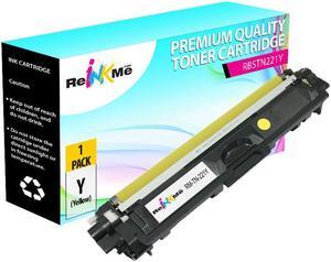 ReInkMe Compatible TN-221 Yellow Toner Cartridge for Brother HL-3140 MFC-9130C