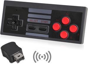 OSTENT Wireless Controller + Receiver Gamepad for Nintendo NES Mini Classic Edition Famicom Mini Console