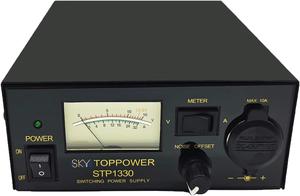 Analog DC Regulated Switching Power Supply 13.8V Fixed Output Designed for Communication Equipment 30A- with Noise Offset, 12V Car Cigarette Lighter Socket, Ideal for Powering Ham Radio and Amplifiers