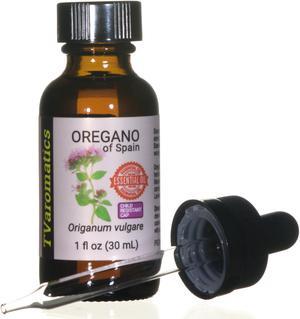 TVaromatics Red Thyme of Spain 100% Pure Essential Oil w/ Child Resistant Dropper Cap - Thymus vulgaris 30 mL CRC