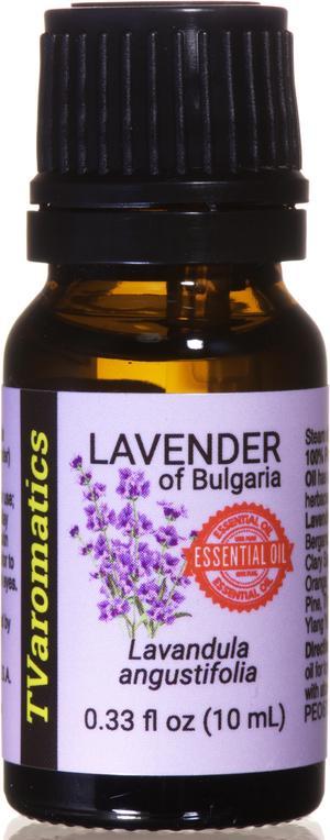 TVaromatics Lavender of Bulgaria 100% Pure Essential Oil - Lavandula angustifolia 10 mL