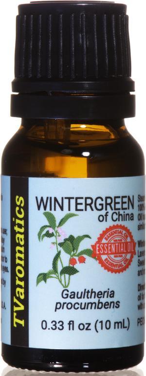 TVaromatics Wintergreen of China 100% Pure Essential Oil - Gaultheria procumbens   10 mL