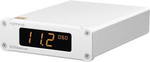 Topping D10 Balanced USB DAC ES9038Q2M XMOS XU208 PCM384kHz DSD256 HiFi DAC Decoder Silver