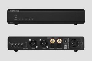 Topping U90 USB Bridge PCM32Bit 768kHz DSD512 Native IIS AES Coaxial Optical Output Interface Black