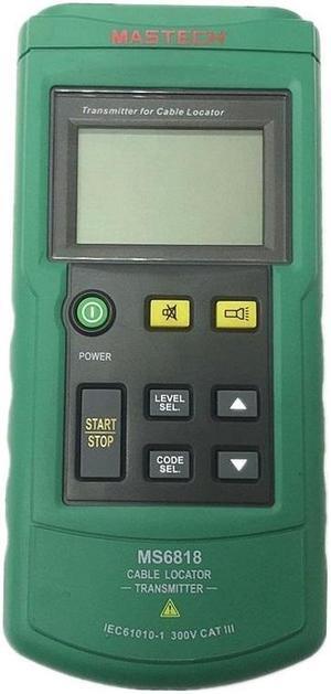 MASTECH MS6818 Portable Professional Wire & Cable Testers Wire Cable Tracker Metal Pipe Locator Detector Tester Line Tracker MASTECH MS6818