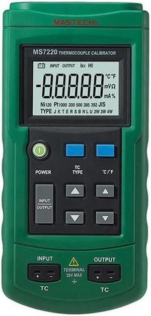 MASTECH MS7220 Portable Professional Thermocouple Calibrator Meter Temperature Calibrator Tester MASTECH MS7220