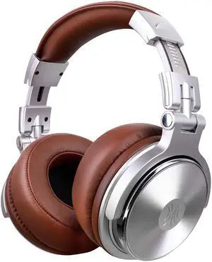 OneOdio Over-Ear DJ Headphones Wired Foldable Headset With 50mm Driver Protein Earmuffs and Shareport for Recording Monitoring Podcast PC TV