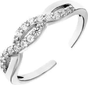 Toe Ring with Two Dolphins in Sterling Silver