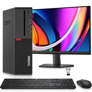Lenovo Computer PC, Intel Core i5 7th Gen, 16GB DDR4 RAM, 512GB SSD, 22" LED Monitor, Webcam and Wireless keyboard and Mouse, Windows 11 Pro, Small Form Factor Desktop Lenovo Computer PC, Intel Core i5 7th Gen, 16GB DDR4 RAM, 512GB SSD, 22" LED Monitor, Webcam and Wireless keyboard and Mouse, Windows 11 Pro, Small Form Factor Desktop