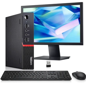 Lenovo ThinkCentre M715q Tiny, AMD PRO A10-9700E | 19 LED, 8GB DDR4 Memory, 256GB SSD Storage | Wi-Fi, Wireless Keyboard & Mouse, Win 11 Pro | Mini Desktop PC Lenovo ThinkCentre M715q Tiny, AMD PRO A10-9700E | 19 LED, 8GB DDR4 Memory, 256GB SSD Storage | Wi-Fi, Wireless Keyboard & Mouse, Win 11 Pro | Mini Desktop PC