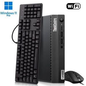 Lenovo M80q Gen 3 Desktop | Intel Core i5-12th Gen (6-Cores), 256GB SSD, 16GB DDR5 Ram | Wireless Keyboard & Mouse, Win-11 Pro, Mini PC Lenovo M80q Gen 3 Desktop | Intel Core i5-12th Gen (6-Cores), 256GB SSD, 16GB DDR5 Ram | Wireless Keyboard & Mouse, Win-11 Pro, Mini PC