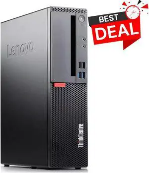 Lenovo ThinkCentre M920 Desktop SFF Computer PC Intel Hexa Core i5-8500 up to 4.10GHz, 8GB DDR4 Ram, 1TB HDD, Built-in Wi-Fi + Bluetooth, BTO Keyboard & Mouse, Windows 11 Pro (Renewed)