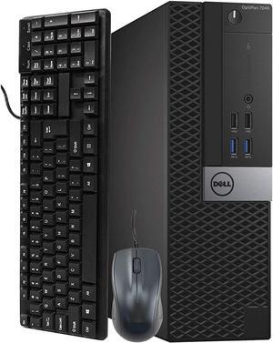 Dell OptiPlex 7040 Desktop SFF Computer PC Intel Quad Core i5-6500 up to 3.60GHz, 8GB DDR4 Ram,256GB SSD, Wi-Fi Adapter, Keyboard & Mouse, Windows 11 Pro (Renewed)
