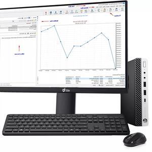 HP 600 G4 Tiny Desktop Computer PC, Intel Hexa Core i5-8500T upto 3.50GHz, 32GB DDR4 Ram, 1TB NVMe, Built-in Wi-Fi ,24Inch Monitor, Wireless Keyboard & Mouse, Windows 11 Professional (Refurbished)