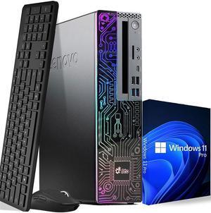 Lenovo ThinkCentre M920 Desktop SFF Computer PC Intel Hexa Core i5-8500 up to 4.10GHZ, 16GB DDR4 Ram,128GB NVMe, Built-in Wi-Fi + Bluetooth, Keyboard & Mouse, Windows 11 Pro (Refurbished)