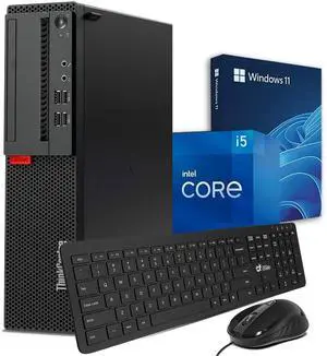 Lenovo ThinkCentre M920 Desktop SFF Computer PC Intel Hexa Core i5-8500 up to 4.10GHZ, 32GB DDR4 Ram,256GB NVMe, Built-in Wi-Fi + Bluetooth, Keyboard & Mouse, Windows 11 Pro (Refurbished) Lenovo ThinkCentre M920 Desktop SFF Computer PC Intel Hexa Core i5-8500 up to 4.10GHZ, 32GB DDR4 Ram,256GB NVMe, Built-in Wi-Fi + Bluetooth, Keyboard & Mouse, Windows 11 Pro (Refurbished)