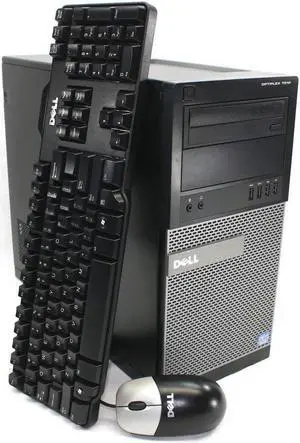 Dell Optiplex 7010 Tower Business Desktop Computer PC - Intel Core i5 3rd Gen i5-3470, 16 GB DDR3 RAM, 256 GB SSD, Windows 10 Pro