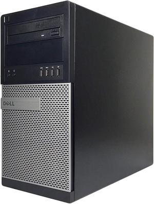 Dell Optiplex 9020 Tower Business Computer PC Intel Quad Core, i7-4770 Up to 3.9Ghz, 16GB, 480G SSD, HDMI + VGA, DVD-RW, WiFi, Win 10 Pro