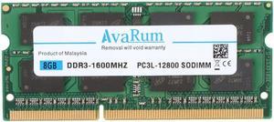 8GB DDR3L-1600Mhz (PC3L 12800) SODIMM 2Rx8 Memory for ASUS G75VX by Avarum Ram
